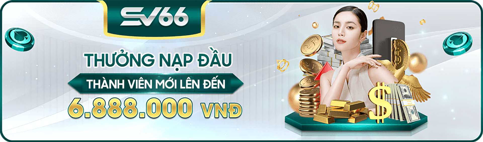 Trang chủ SV66 - thưởng nạp đầu thành viên mới lên đến 6.888k