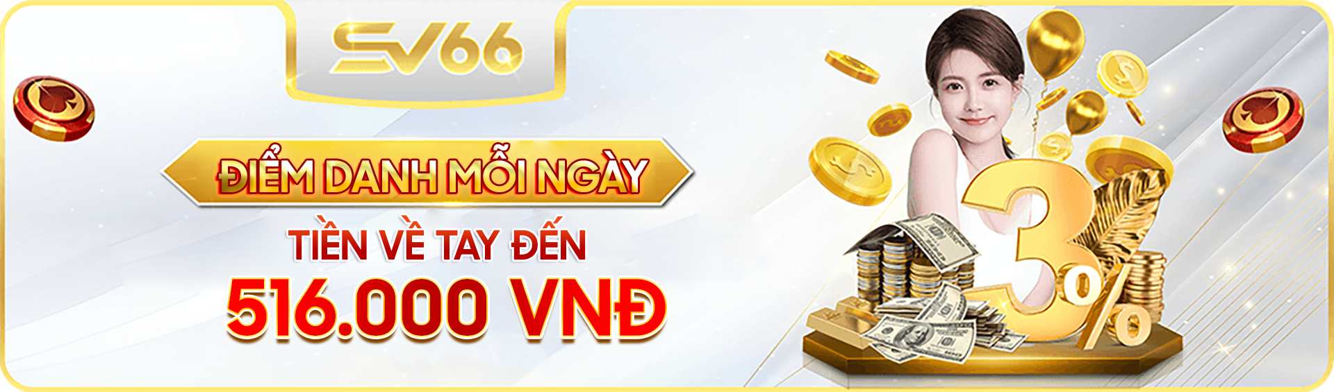 Trang chủ SV66 - điểm danh mỗi ngày tiền về tay đến 516k