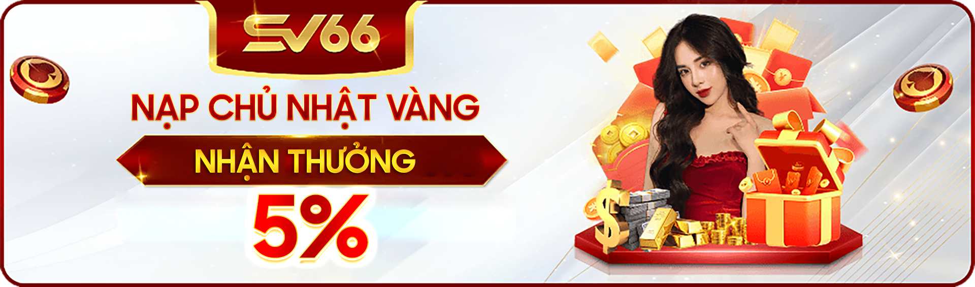 Trang chủ SV66 - Nạp chủ nhật vàng nhận thưởng 5%