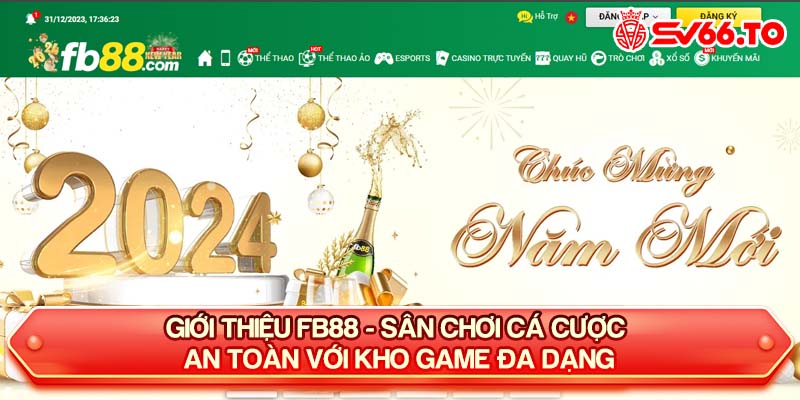 Giới thiệu Fb88 - Sân chơi cá cược an toàn với kho game đa dạng