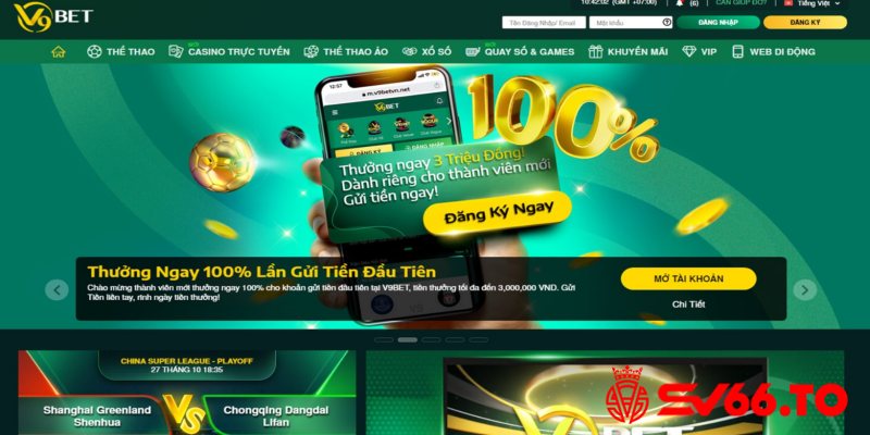 Giới thiệu thương hiệu cá cược uy tín V9bet