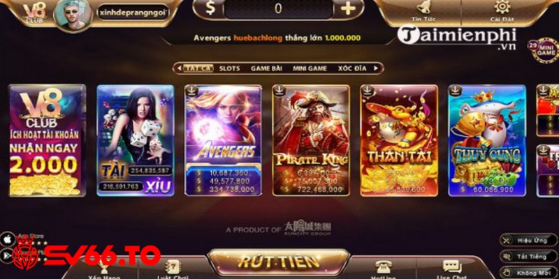 Ưu điểm nổi trội của cổng game bài đổi thưởng V8 Club