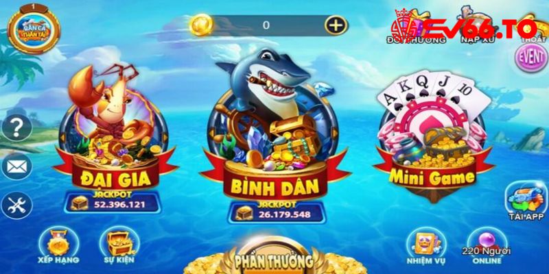 Bắn cá Thần tài - Game khám phá lòng biển cực mê cho mọi ngư thủ