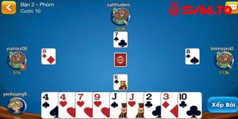 Các quy luật trong game bài Phỏm cần nắm